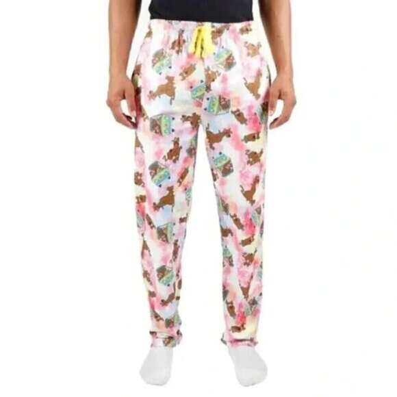 Scooby Doo Tie-Dye Pajama Pants Mystery  Machine Size Medium - Picture 1 of 7